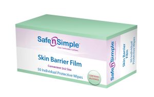 SafeNSimple 81850 | Skin Barrier Wipes with Alcohol | Inner Good | USA