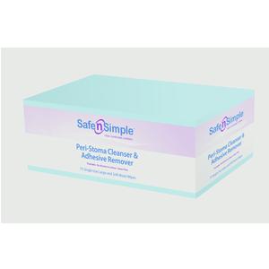 SafeNSimple 00575 | Peri-Stoma Wipes & Adhesive Removers | IG | USA