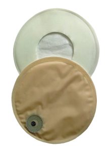 Safe-n-Simple SNS14506 | Stoma Caps with Tape Collar | Box of 30