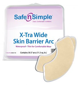 Safe-n-Simple X-Tra Wide Skin Barrier Arcs | 2" | SNS21130 | Box of 30