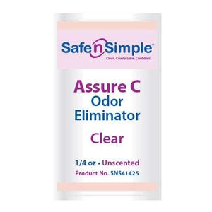 Safe-n-Simple Assure C Odor Eliminator & Lubricant | 0.25oz | SNS41425 | 1 Sachet