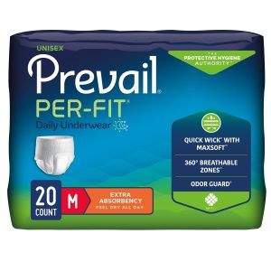 Prevail Per-Fit Underwear | Medium 34" - 46" | FQ PF-512 | 1 Bag of 20
