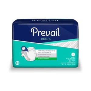 Prevail Adult Brief | Small 20" - 31" | FQ PV-011 | 1 Bag of 16