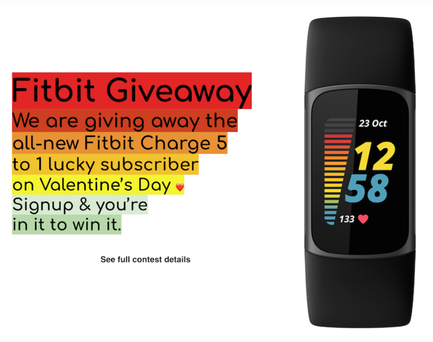fitbit giveaway