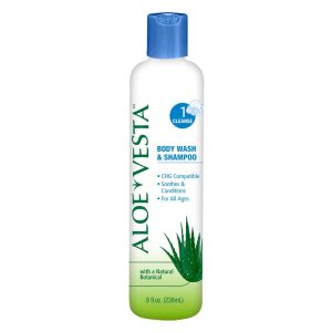 ConvaTec 324604 | Aloe Vesta Body Wash & Shampoo | 4oz | 1 Item