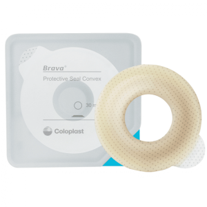 Coloplast 12090 | Brava Protective Seal/Ring Convex | Stoma size 3/4" | Thickness 8.2mm | 1 Item