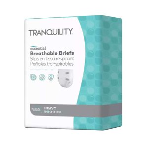 Tranquility Essential Breathable Briefs | 2743 | XS 18-26" | Bag of 10