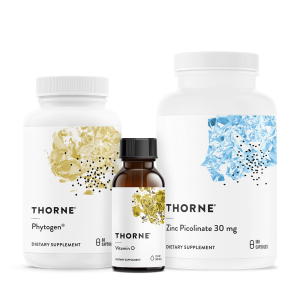 Thorne Immune Support Bundle | Phytogen, Vitamin D & Zinc Picolinate | BUN029