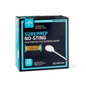 Medline Sureprep No-Sting Skin Protectant Barrier Wipe | MSC1505 | 1 Item
