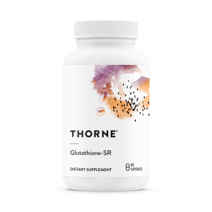 Thorne Glutathione-SR | Amino Acids, Liver & Detox, Stress | SA540 | 60 Capsules
