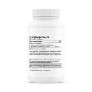 Thorne Green Tea Phytosome Supplement Facts