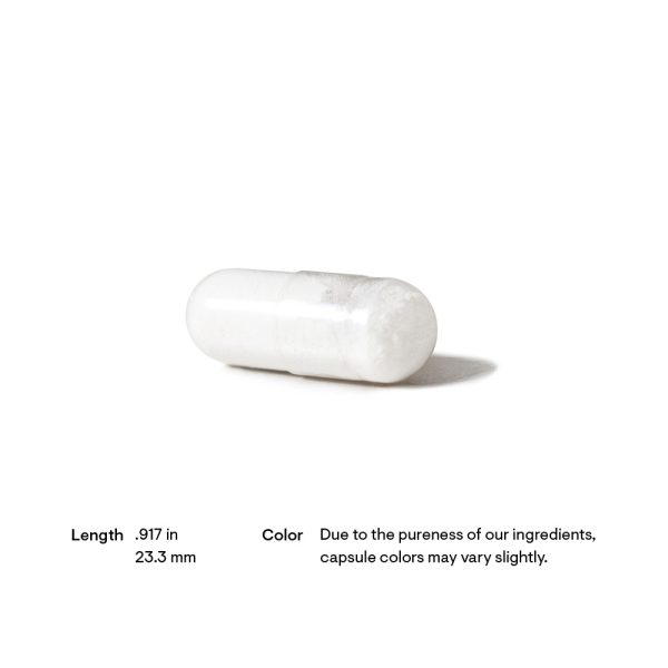 Thorne L-Tyrosine Pill Size and Color