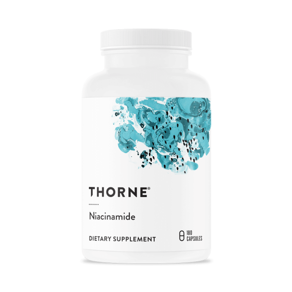 Thorne Niacinamide | Bone & Joint, Skin, Hair & Nails, Sleep | B131 | 180 Capsules
