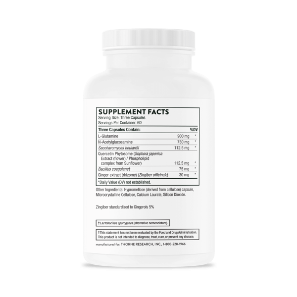 Thorne Perma-Clear Supplement Facts