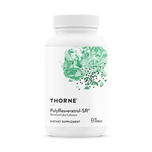 Thorne PolyResveratrol-SR | Healthy Aging, Metabolism | SB300 | 60 Capsules