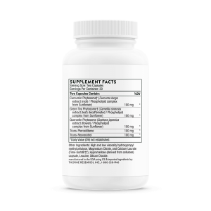 Thorne PolyResveratrol-SR Supplement Facts