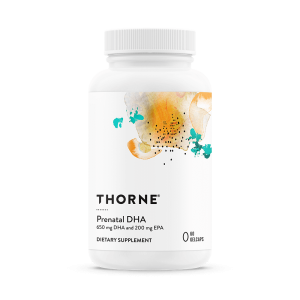 Thorne Prenatal DHA | Fish Oil & Omegas, Heart & Vessels, Mood, Women's Health | SP606P | 60 Gelcaps