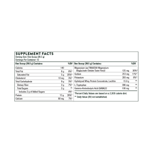 Thorne RecoveryPro Supplement Facts