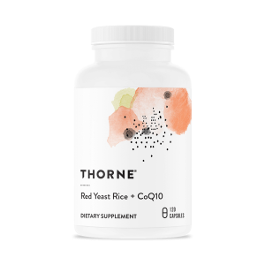 Thorne Red Yeast Rice + CoQ10 | Heart & Vessels | SF751 | 120 Capsules