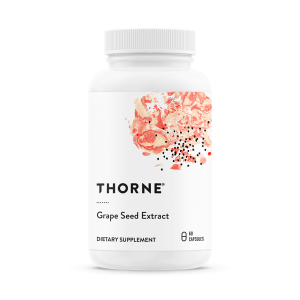 Thorne Grape Seed Extract (formerly O.P.C.-100) | Heart & Vessels, Skin, Hair & Nails | SF745 | 60 Capsules
