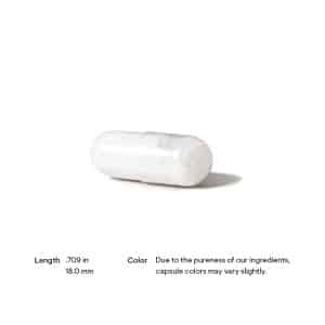 Thorne Trace Minerals Pill Size and Color