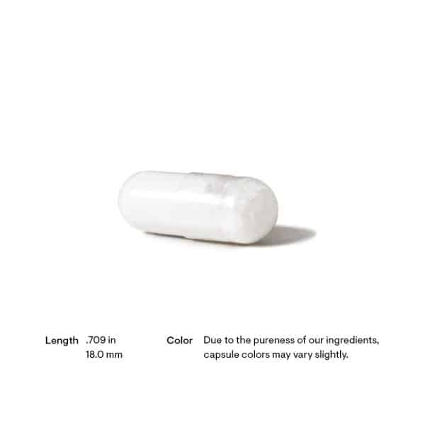Thorne Trace Minerals Pill Size and Color