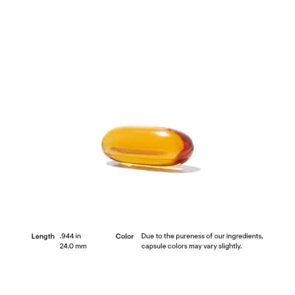 Thorne Ultimate-E Pill Size and Shape