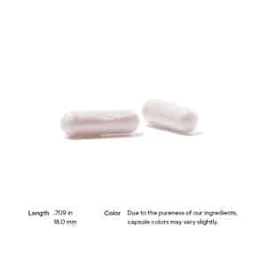 Thorne Vitamin B12 Pill Color and Shape