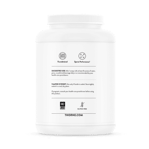 Thorne Whey Protein Isolate - Vanilla Suggested Use