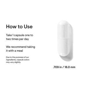 Thorne Zinc Picolinate 30mg How to Use