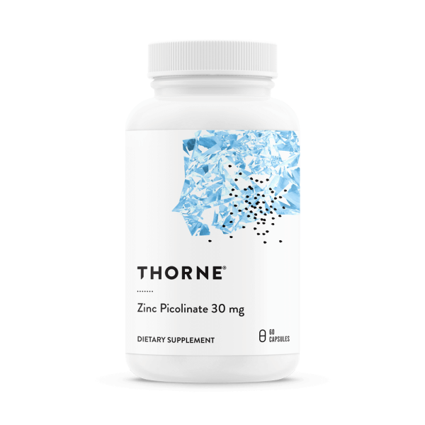 Thorne Zinc Picolinate 15mg | Immune, Skin, Hair and Nails | M210 | 60 Capsules