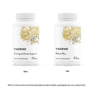 Thorne Craving and Stress Support (formerly Relora Plus) | Metabolism, Sleep, Stress | SF809 | 60 Capsules