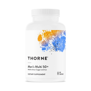 Thorne Men's Multi 50+ | Men's Health, Multivitamins | VM6M | 180 Capsules