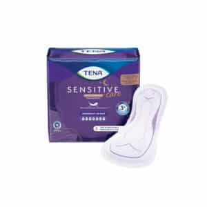 Tena 54282 | Sensitive Care Extra Coverage Overnight Pads | 1 Pack of 28