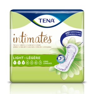 TENA Intimates Light Ultra Thin Pads Long | 10" | 54344 | 30 per Bag