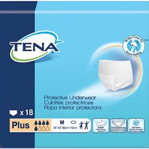 TENA Protective Underwear Plus Absorbency | Small | 72631 | 1 Bag of 15