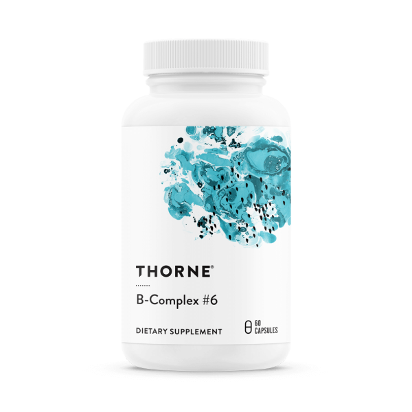 Thorne B-Complex #6 | Sports Performance, Women's Health | B106 | 60 Capsules