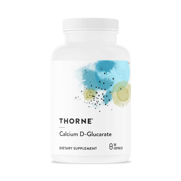 Thorne Calcium D-Glucarate | Liver & Detox, Women's Health | M280 | 90 Capsules