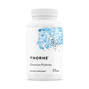Thorne Chromium Picolinate | Metabolism | M255 | 60 Capsules