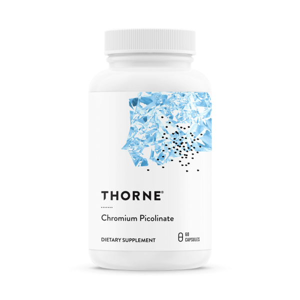 Thorne Chromium Picolinate | Metabolism | M255 | 60 Capsules