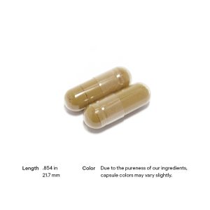 Thorne Cortrex Pill Size and Color