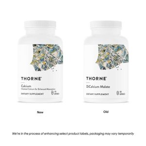 Thorne Calcium (formerly DiCalcium Malate) | Bone & Joint | M281 | 120 Capsules