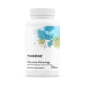 Thorne Hormone Advantage (formerly DIM Advantage) | Hormone Support, Liver & Detox, Men's Health, Women's Health | SP684 | 60 Capsules