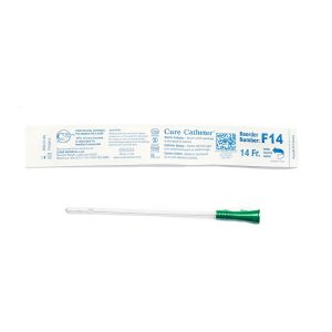 Cure Intermittent Catheter F14 | Female | Straight | 14Fr | 1 Item