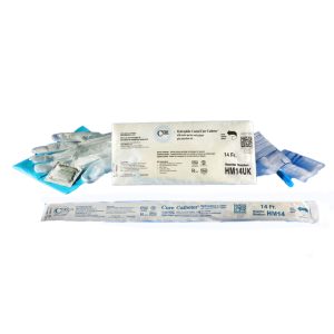 Cure Hydrophilic Catheter with Insertion Kit HM12UK | Straight | 12Fr | 1 Item