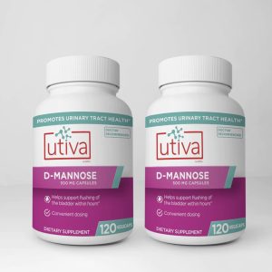 Utiva D-Mannose | UTI Support | 60 Days