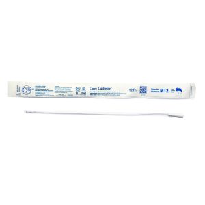 Cure Intermittent Catheter M12 | Male | Straight | 12Fr | 1 Item