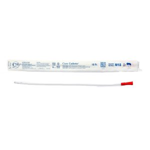 Cure Intermittent Catheter M18 | Male | Straight | 18Fr | 1 Item