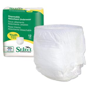 _Select Disposable Absorbent Underwear _ Youth _ 2602 _ Pack of 12
