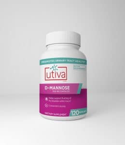 Utiva D-Mannose | UTI Support | 30 Days